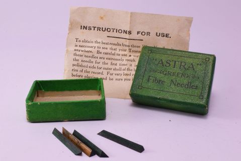 Astra Green Gramophone Needles